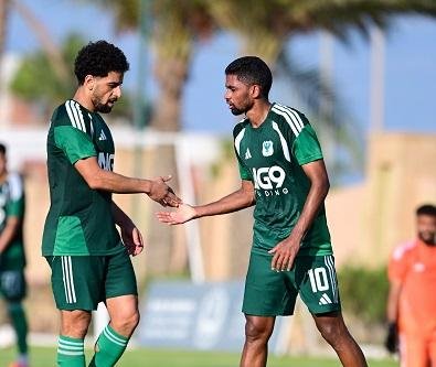 المصرى يفوز بتسعة أهداف في مباراة ودية