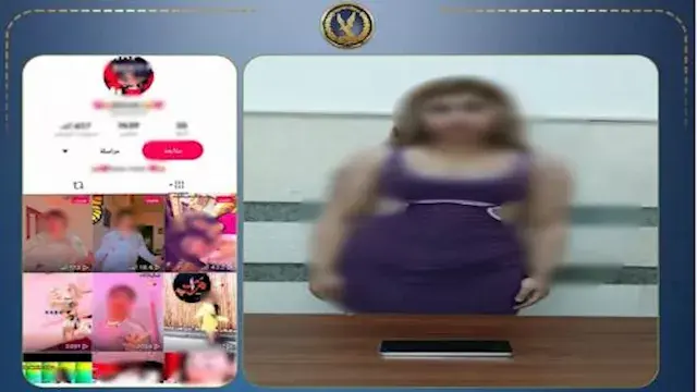 ضبط صانعة محتوى بسبب فيديوهات...