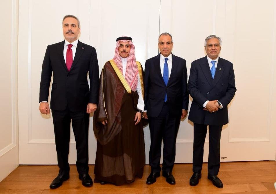 بيان مشترك بشأن اجتماع وزراء خارجية مصر والسعودية وباكستان تركيا: قلقون إزاء استمرار التوترات بالمنطقة