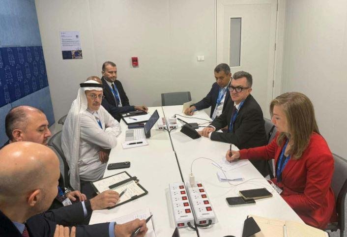 وزير التخطيط يناقش محفظة التعاون الجارية مع رئيس المؤسسة الدولية الإسلامية لتمويل التجارة