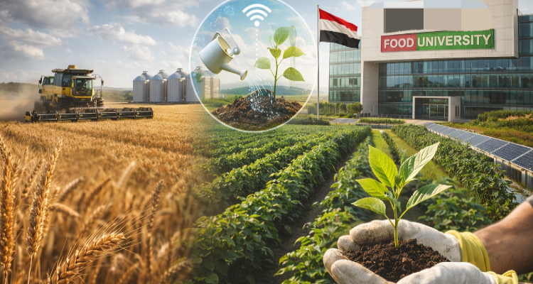 مصر تطلق أول جامعة متخصصة في الغذاء لتأهيل كوادر الأمن الغذائي وإدارة الموارد المائية