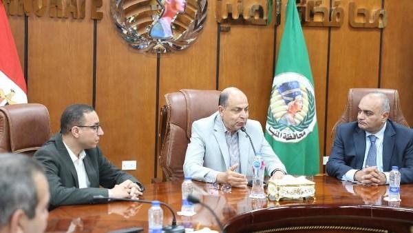 تحسين مستوى الخدمات ودفع معدلات الإنجاز بالمشروعات.. أبرز الملفات في اجتماع محافظ المنيا ونائب وزير المالية