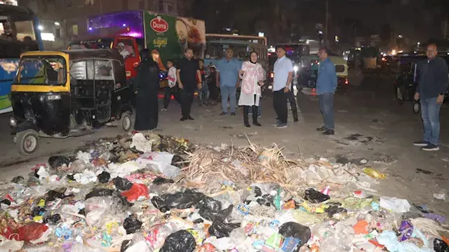 محافظ القليوبية يمنح "نهضة مصر" فرصة أخيرة لتحسين النظافة بشبرا الخيمة
