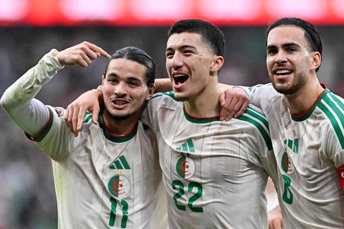 الجزائر تكتسح زامبيا بثلاثية في تصفيات أمم أفريقيا