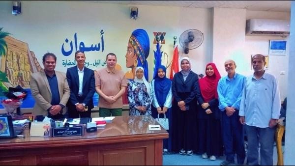 أخبار أسوان | جهود بيطرية وتعليمية وتموينية وتمكين للمرأة .. وقافلة طبية بوادي النقرة