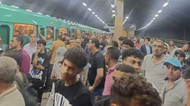 10 حالات إصابة بسبب عطل بمترو الأنفاق بين البحوث وجامعة القاهرة