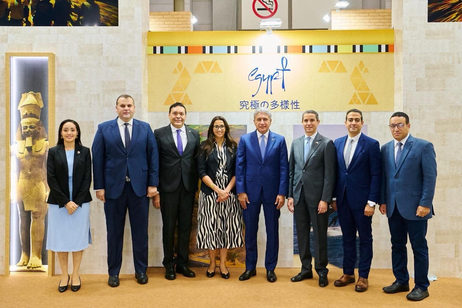 وزير السياحة يفتتح الجناح المصري المشارك في معرض اليابان الدولي للسياحة Tourism Expo Japan 2026