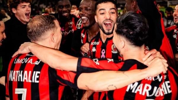 محمد عبدالمنعم يشارك في فوز "نيس" على رين 5-2 بالدوري الفرنسي
