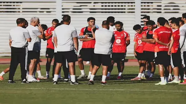 "جلسة عموتة ومشاركة أكرم".. الأهلي يستأنف تدريباته استعدادا لمواجهة بترول أسيوط