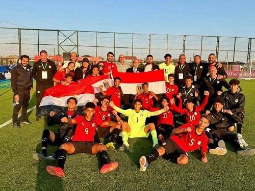 منتخب مصر يحتل المركز 14 عالميا في النسخة الأولى لمونديال البراعم