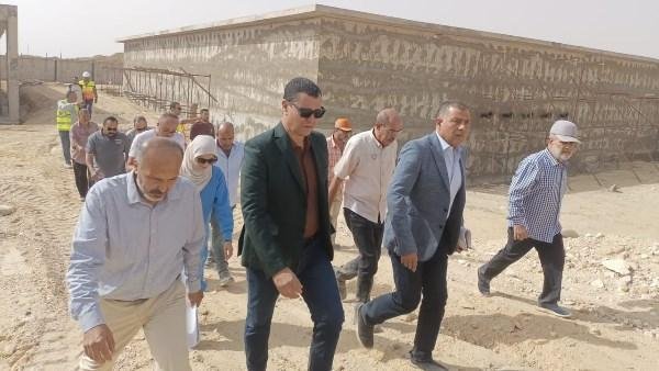 وزيرة الإسكان تتابع موقف تنفيذ عدد من مشروعات الصرف الصحي بالجيزة