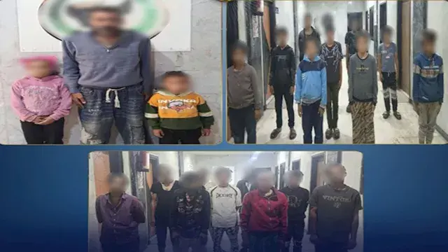ضبط 10 متهمين استغلوا 11 طفلا في التسول والبيع الإلحاحي بالجيزة