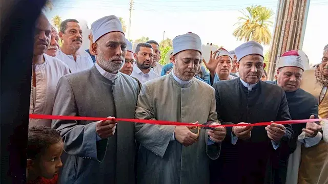 بالصور- افتتاح مسجد المصطفى بأ...