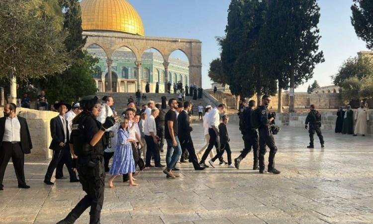 إمام الأقصى عن اقتحامات وزيرين إسرائيليين ومستوطنين للمسجد: استفزاز حقيقي للمسلمين