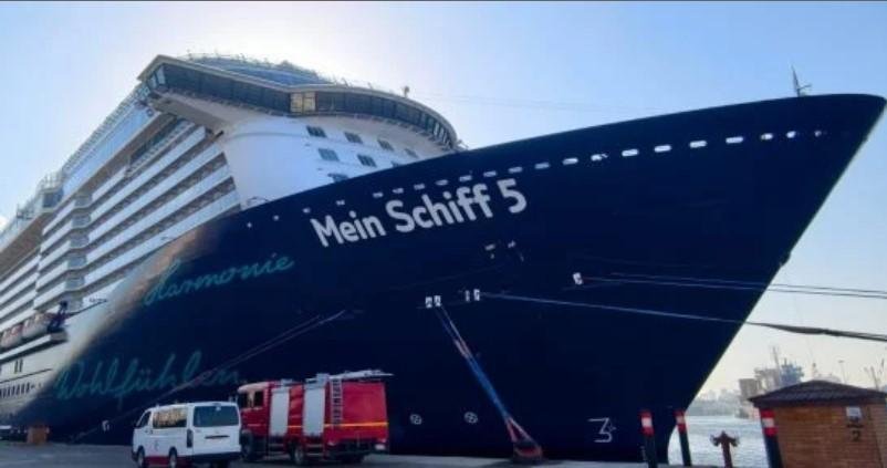 ميناء الإسكندرية يستقبل السفينة السياحية «MEIN SCHIFF 5» وعلى متنها 3502 راكب