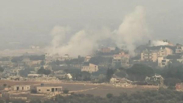 قصف مدفعي وغارات إسرائيلية على جنوب لبنان وتفجير كبير في زوطر الشرقية