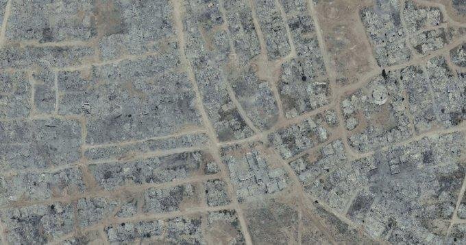 صور جوية إسرائيلية عالية الدقة تكشف حجم الدمار في غزة