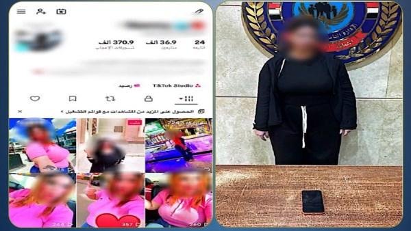 ضبط صانعة محتوى في الجيزة نشرت فيديوهات رقص خادشة للحياء