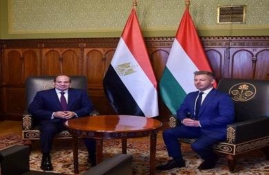 الرئيس السيسي: أثق أن المرحلة المقبلة ستشهد مزيدا من التطور في العلاقات الثنائية بين مصر والمجر