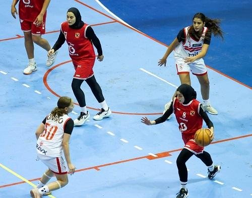 سيدات سلة الأهلي يكتسحن الزمالك 103-42 في دوري المرتبط