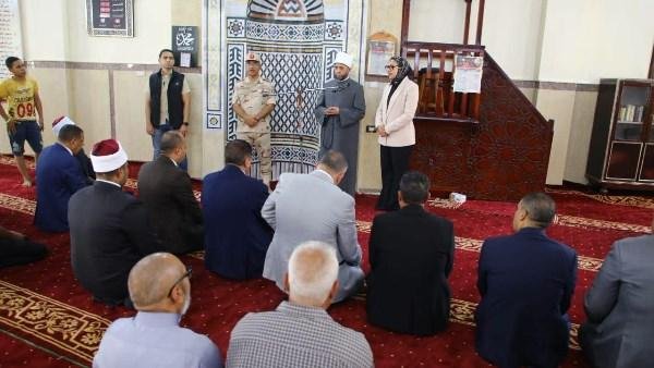 ضمن فعاليات زيارته.. وزير الأوقاف ومحافظ الوادي الجديد يفتتحان مسجد السبط الكبير