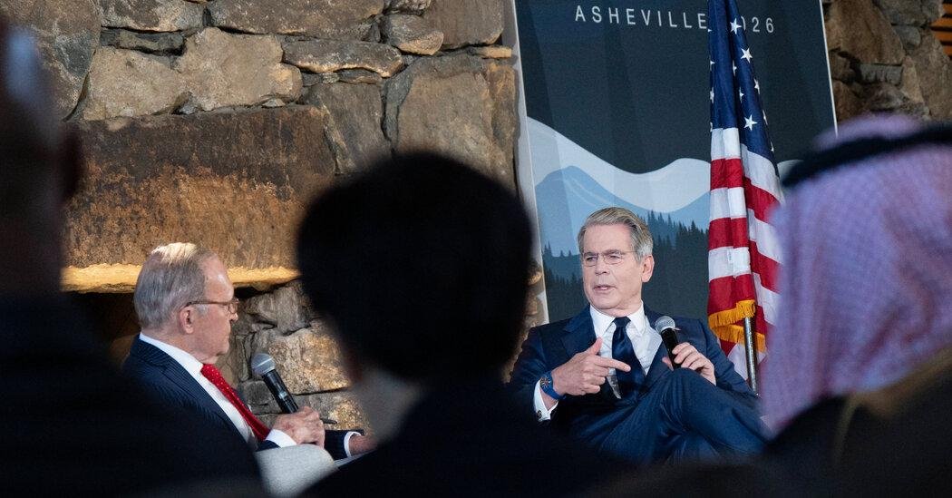 At G20 Meeting, Scott Bessent...