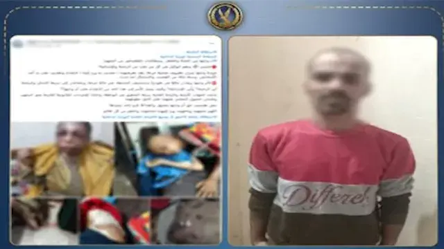 ضبط عاطل ضرب زوجته ونجلها في الشارع بالغربية