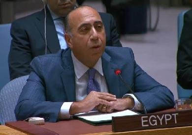مندوب مصر أمام مجلس الأمن: هناك دلائل تقطع الشك باليقين على تورط دولة جوار مباشر للسودان في دعم الميليشيا