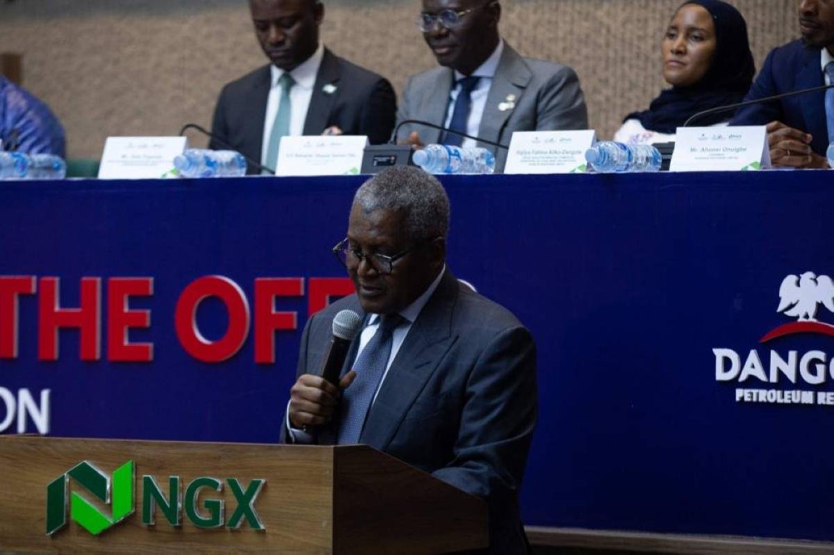 Billionaire Dangote launches o...