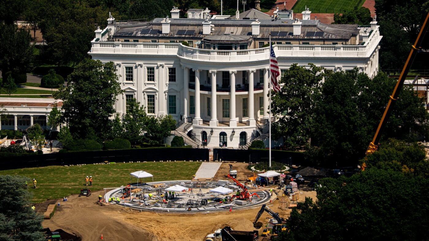 SCOTUS allows Trump's ballroom...