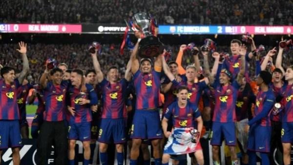 برشلونة يتقدم برباعية على ألافيس بالشوط الأول في الدوري الإسباني