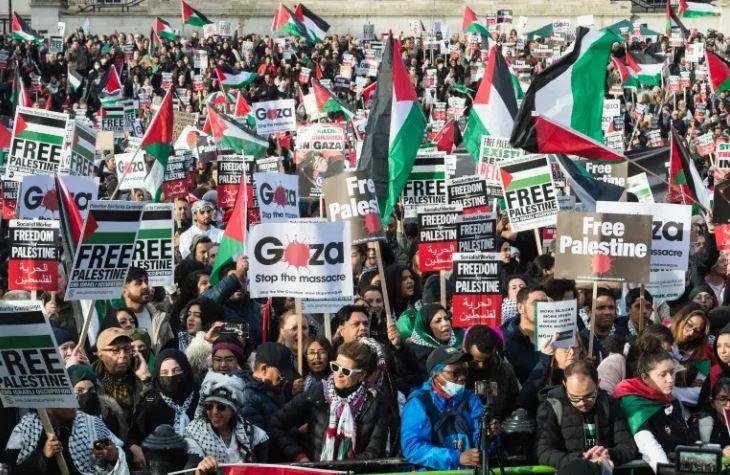شرطة لندن: لا يمكننا منع تظاهرة مؤيدة لفلسطين في 7 أكتوبر