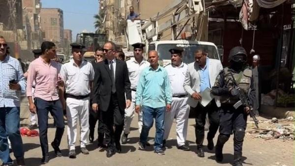 مدير أمن سوهاج يقود حملة موسعة لإزالة التعديات وفتح الطرق أمام المواطنين