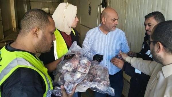 ضبط 2 طن لحوم مجمدة منتهية الصلاحية بالقليوبية