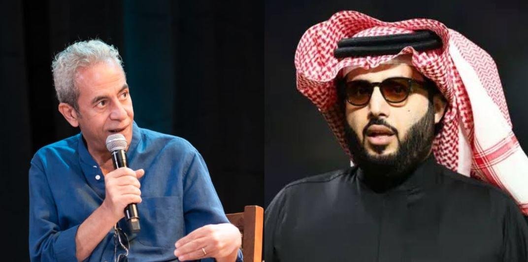 صبري فواز لـ تركي آل الشيخ: يتردد وجود طلب بحذف صورتي من أفيش فيلم القصص لعرضه بالسعودية.. هل هذا صحيح؟