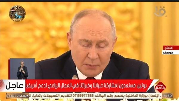 بوتين: نسعى لمساندة الدول الأفريقية في مواجهة الأوبئة وتعزيز دورها دوليًا