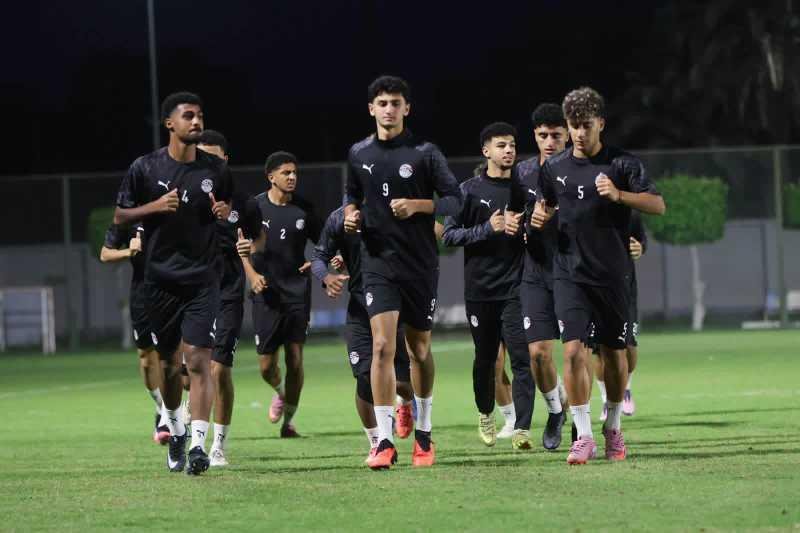 منتخب الشباب يختتم استعداداته لمواجهة المغرب في تصفيات أمم أفريقيا