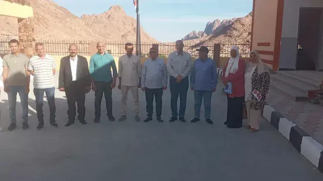 قوافل تعليمية بوديان جنوب سيناء لمواجهة عجز المعلمين