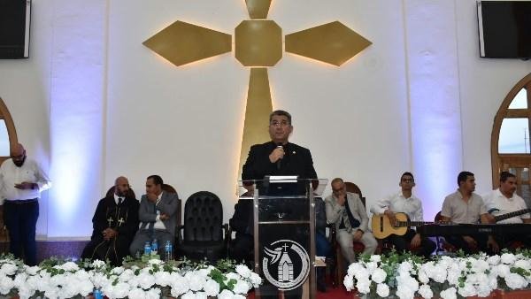 بحضور رئيس الطائفة الإنجيلية بمصر.. محافظ الأقصر يشارك في افتتاح الكنيسة الإنجيلية بـ طيبة
