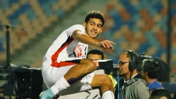 محمد حمد يشكر جماهير الزمالك ويُهدي الفوز على المقاولون العرب لوالدته