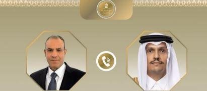 وزيرا خارجية مصر وقطر يؤكدان ضرورة توحيد العمل لخفض التوترات ووقف الاعتداءات على السعودية