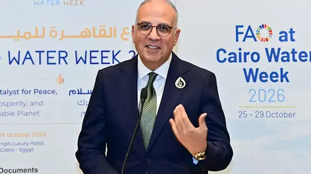 وزير الري: تجارب بعض المزارعين وفرت 70% من مياه الري