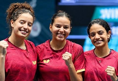 منتخب سيدات مصر لتنس الطاولة يتأهل إلى نهائي بطولة أفريقيا