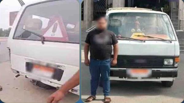 القبض على سائق ميكروباص تعدى على راكب بالغربية