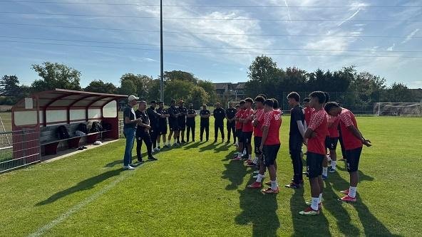 منتخب الناشئين يواصل استعداداته لمواجهة كولومبيا في بطولة الصداقة الدولية