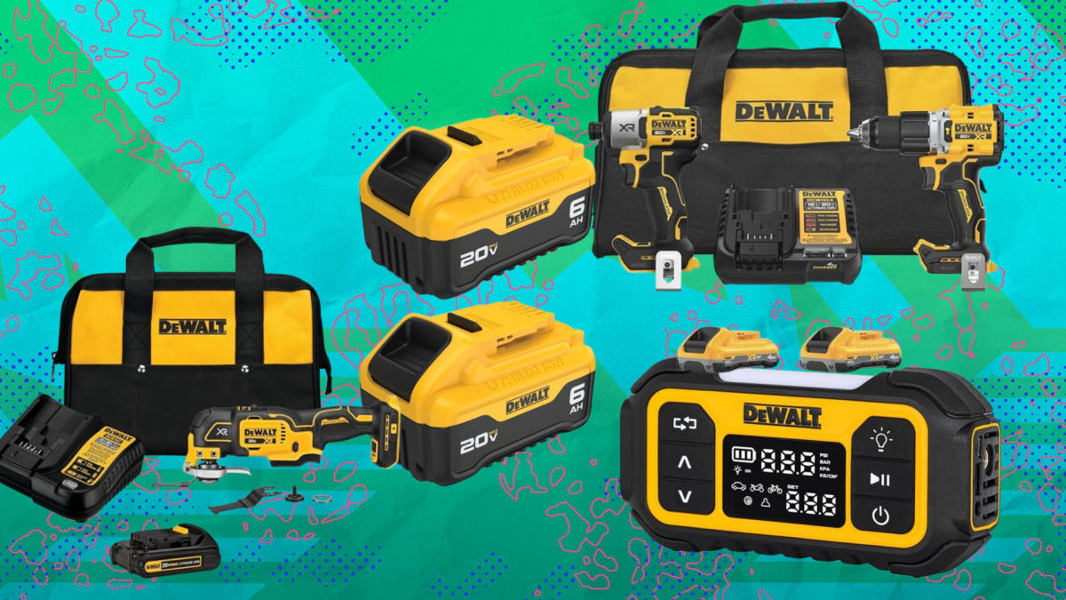 DeWalt power tools and battery...