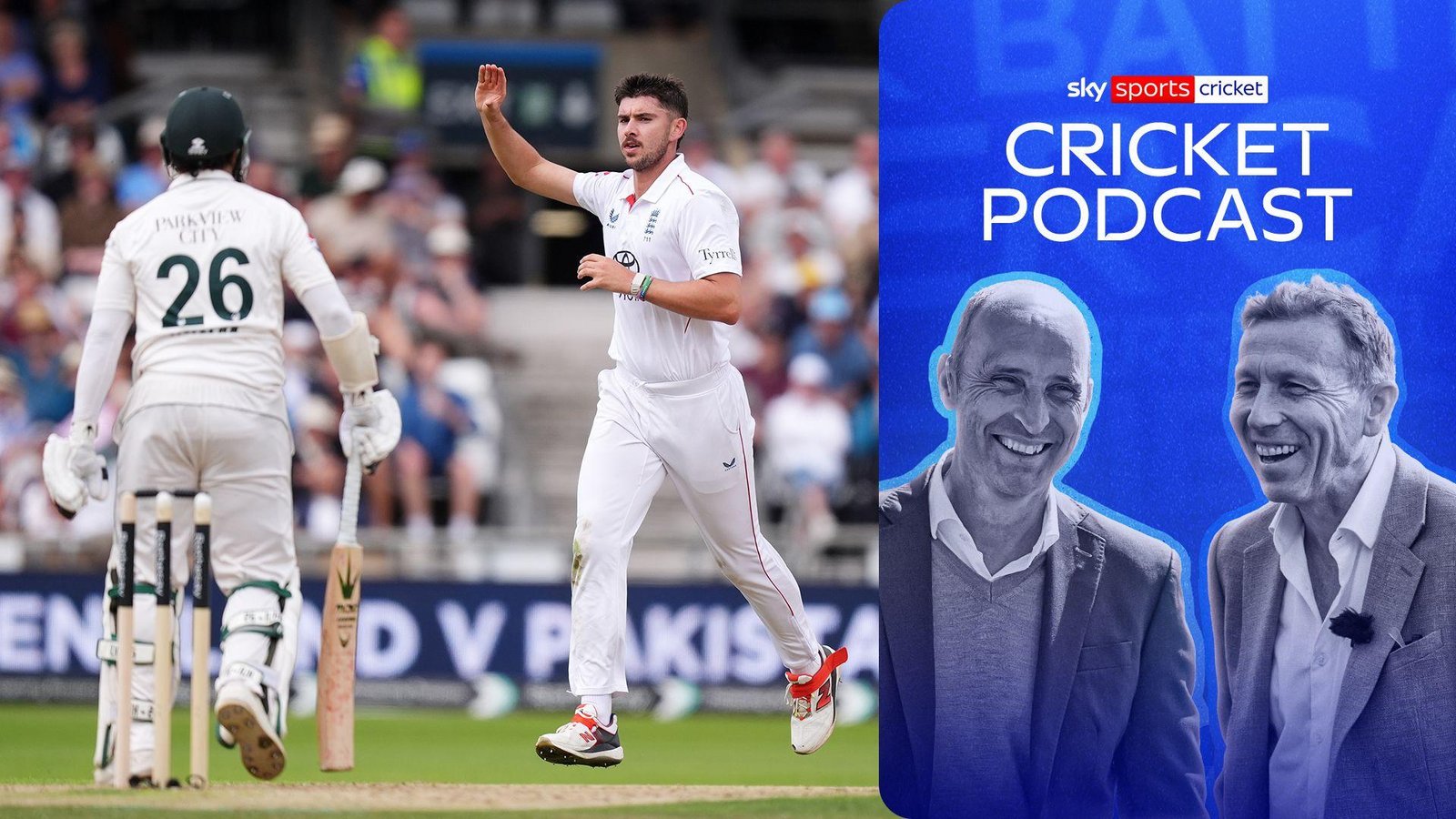Cricket Podcast: Robinson and...