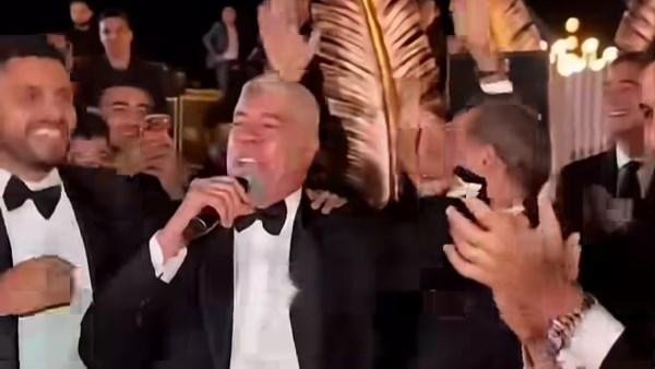 بجوز ابني.. أحمد شوبير ورامي إمام يحييان ذكرى شهيرة لـ عادل إمام | شاهد