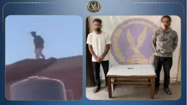 قائد توك توك يعتدي على جاره فو...