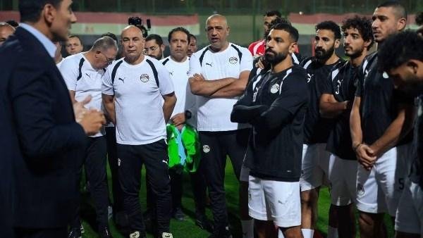في حضور وزير الرياضة.. منتخب مصر يخوض تدريبه الأخير بمركز المنتخبات
